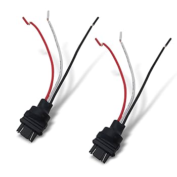 Amazon.com: Flygun 2 PCS Car 3157 Socket Wire Harness, T25